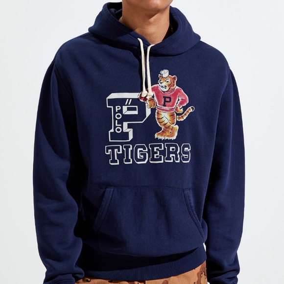 New - Polo Ralph Lauren Tigers Hoodie Sweatshirt - Picture 2 of 8